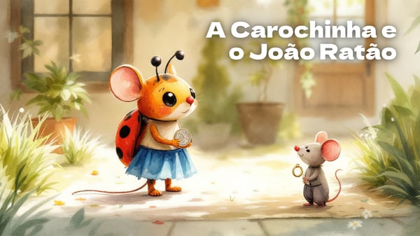 A Carochinha e o João Ratão, conto tradicional português