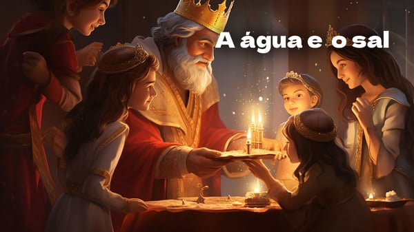 Sal e a Água, conto tradicional português adaptado por Teófilo Braga