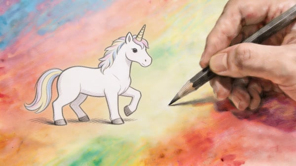 Aprende a desenhar unicórnios