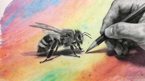 Aprende a desenhar abelhas
