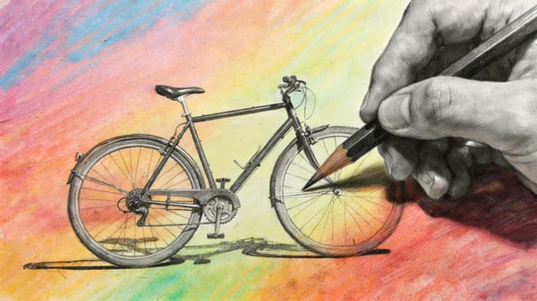 Aprende a desenhar  bicicletas