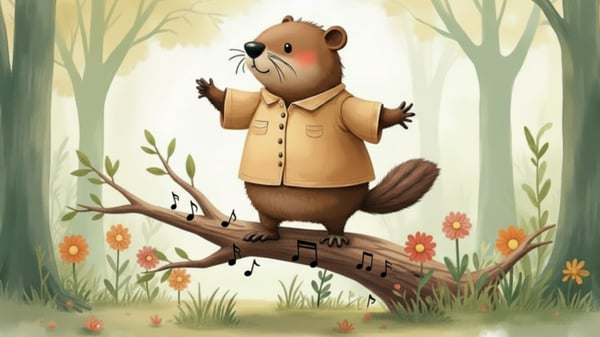 Um castor dançarino, uma história inédita de Ana Silva