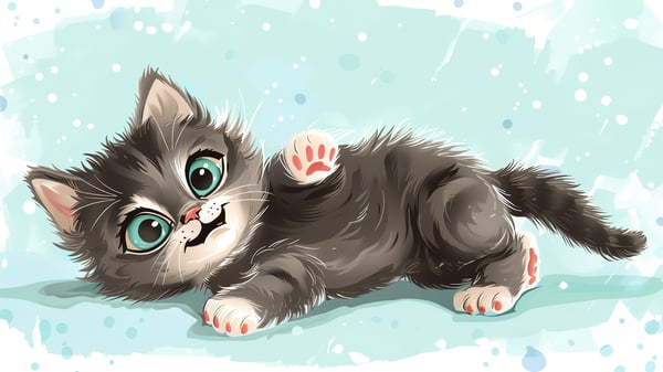 A Gatinha Medrosa, história para crianças com final feliz