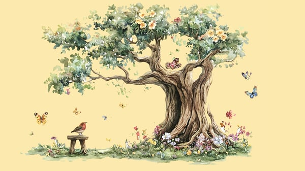 A Filha da Árvore, história para crianças de Magali Bonniol