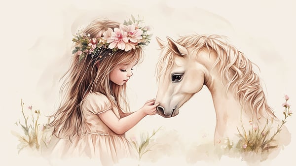 Eva e a Égua Estrela, história infantil de Ana Ferreira