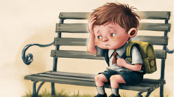 Estou Triste, história infantil de Brian Moses