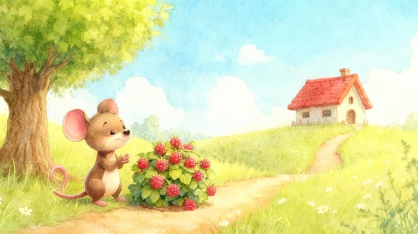 O Ratinho das Amoras, história infantil de Matthew Grimsdale