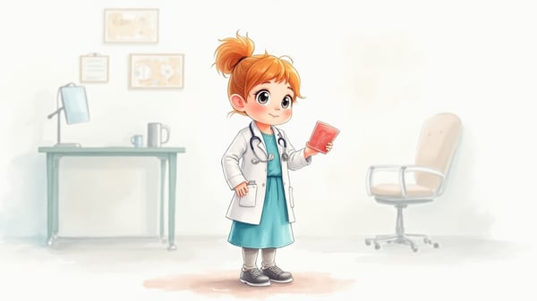 Se eu Fosse Médico, história infantil curta e exclusiva