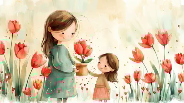 Um presente para a mãe