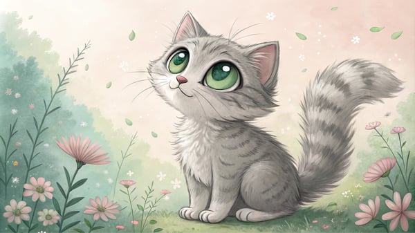 Poema à Gata, história original para crianças