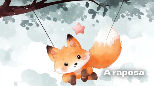 A raposa, lengalenga para crianças