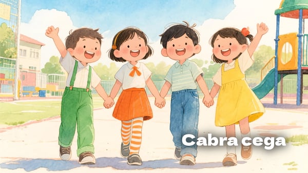 Cabra-cega, lengalenga em várias versões