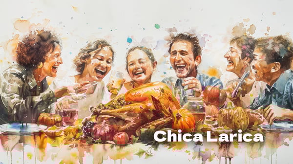 Chica Larica, lengalenga simples para crianças