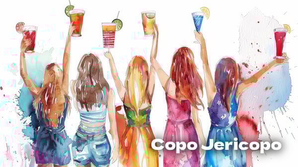 Copo, Copo, Jericopo, lengalenga simples para crianças