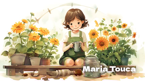 Maria Touca, lengalenga simples para crianças