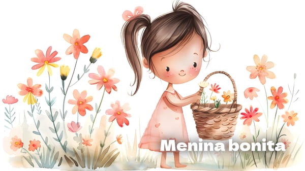 Menina Bonita, lengalengas para crianças