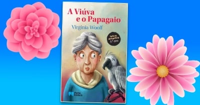 A Viúva e o Papagaio, livro para crianças de Virginia Woolf.