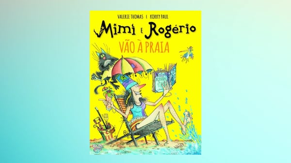 Mimi e Rogério Vão à Praia, livro de Korky Paul e Valerie Thomas