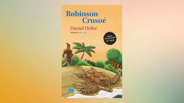 Robinson Crusoé, um livro de Daniel Crusoé. Fichas de leitura.