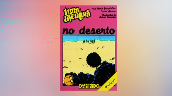 Uma Aventura no Deserto, volume 21, livro de Ana Maria Magalhães e Isabel Alçada