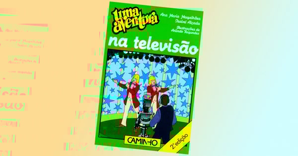 Uma Aventura na Televisão, volume 39, de Ana Maria Magalhães e Isabel Alçada
