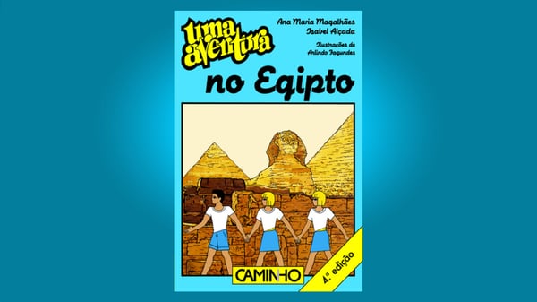 Uma Aventura no Egipto, volume 40, de Ana Maria Magalhães e Isabel Alçada