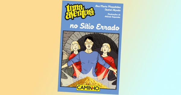 Uma Aventura no Sítio Errado,volume 54, livro de Ana Maria Magalhães e Isabel Alçada
