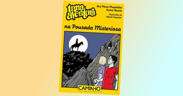 Uma Aventura na Pousada Misteriosa,volume 57, livro de Ana Maria Magalhães e Isabel Alçada