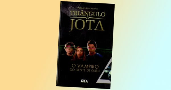 O Vampiro do Dente de Ouro livro de Álvaro Magalhães