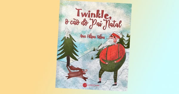 Twinkle, o Cão do Pai Natal, livro de Ana Filipa Silva