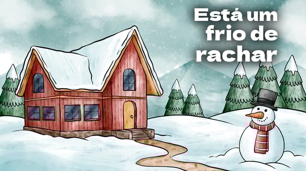 Está um Frio de Rachar, música e letra