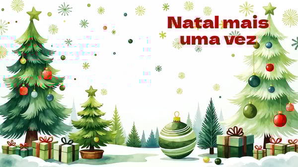 Canção Natal mais uma vez, música e letra