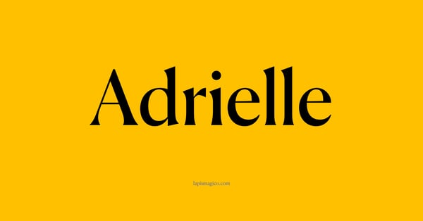 Nome Adrielle, ficha divertida com pontilhado para crianças