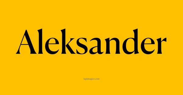 Nome Aleksander, ficha divertida com pontilhado para crianças