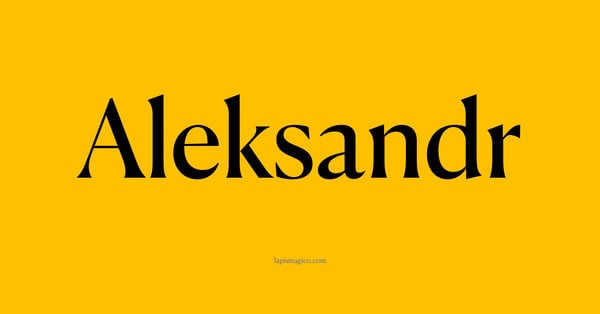 Nome Aleksandr, ficha divertida com pontilhado para crianças