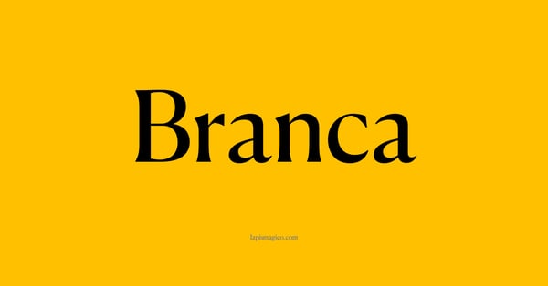 Nome Branca, ficha divertida com pontilhado para crianças