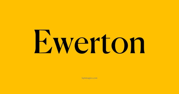 Nome Ewerton, ficha divertida com pontilhado para crianças