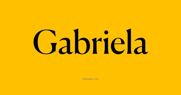 Nome Gabriela, ficha divertida com pontilhado para crianças