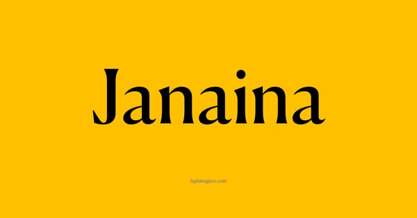 Nome Janaina, ficha divertida com pontilhado para crianças