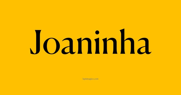 Nome Joaninha, ficha divertida com pontilhado para crianças