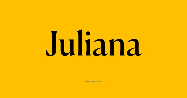 Nome Juliana, ficha divertida com pontilhado para crianças