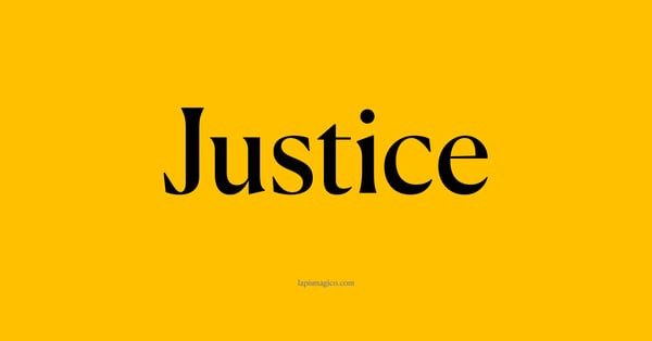 Nome Justice, ficha divertida com pontilhado para crianças