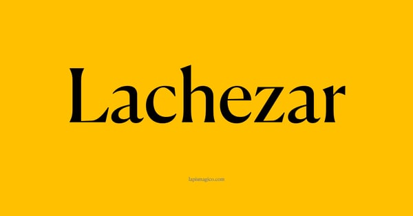 Nome Lachezar, ficha divertida com pontilhado para crianças