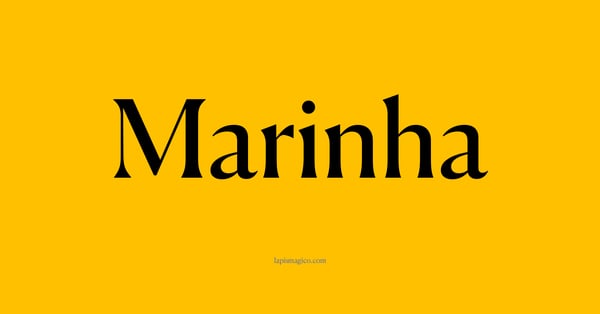 Nome Marinha, ficha divertida com pontilhado para crianças