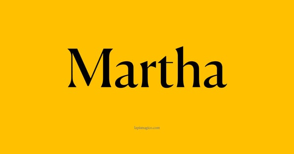 Nome Martha, ficha divertida com pontilhado para crianças