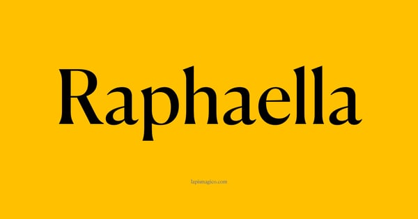 Nome Raphaella, ficha divertida com pontilhado para crianças