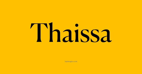 Nome Thaissa, ficha divertida com pontilhado para crianças