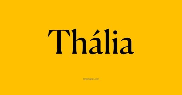 Nome Thália, ficha divertida com pontilhado para crianças