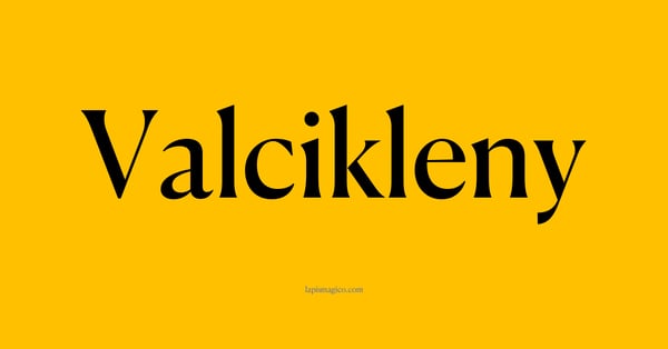 Nome Valcikleny, ficha divertida com pontilhado para crianças