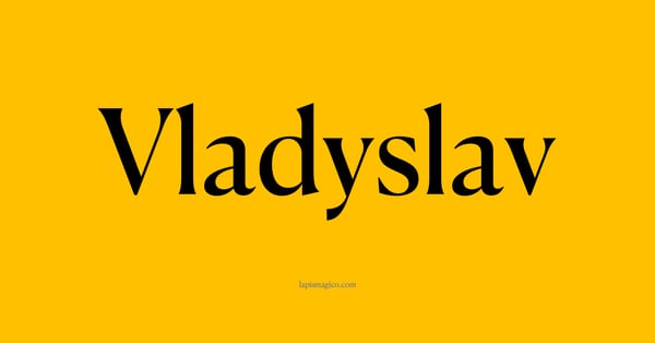 Nome Vladyslav, ficha divertida com pontilhado para crianças